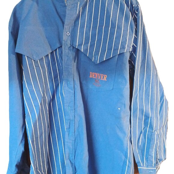 NFL Other - Vintage Denver Bronco Western Shirt